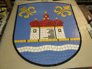 Stadtwappen Mosaik Königssee